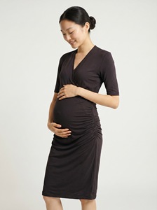 Vestido Maxi de Maternidad para Lactancia, Elegante Vestido Maxi de Maternidad para Lactancia Posparto, Venta al por Mayor - Product Image 4