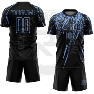 Ensemble d'uniformes de football professionnels respirants pour l'entraînement et les matchs en équipe - Product Image 3