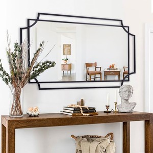 Sheesham Wood Wall <b>Mirror</b> Wholesale - Handcrafted Wooden <b>Mirror</b> - Product Image 2