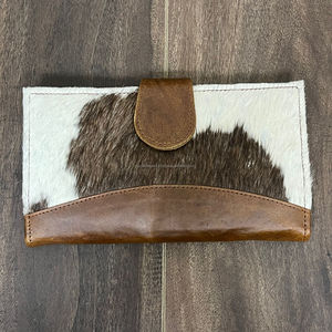 Cartera de Cuero Vacuno al por Mayor, Cartera de Mano para Mujer, Estilo Occidental, Cuero Genuino, Multiusos, Carteras de Diseñador de Lujo - Product Image 4
