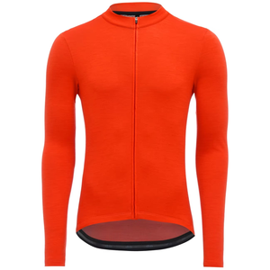 Maillots de ciclismo de carretera de manga larga para hombre, personalizables con logotipo, material ligero, secado rápido, diseño con cremallera completa, hechos en Pakistán. - Product Image 4