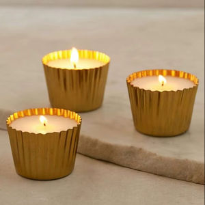 Hermoso Portavelas Metálico para Decoración Romántica, Mesa de Boda y Exhibición de Iluminación Festiva - Product Image 1