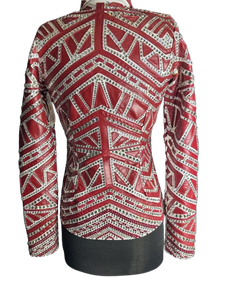 Veste de concours d'équitation western professionnelle pour la reine du rodéo, tenue de performance pour compétition équestre - Product Image 2