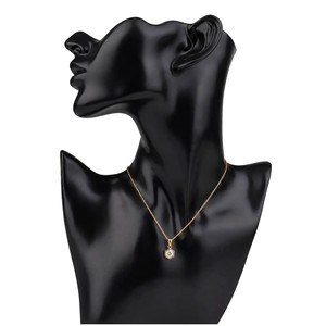 Manufacturer 10K 14K 18K <b>Solid</b> <b>Gold</b> Hexagon Cut Lab Grown Diamond <b>Pendant</b> Minimalist Bridal Fine Jewelry Anniversary <b>Pendant</b> - Product Image 3
