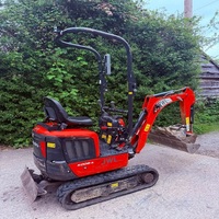 Excavadora Kubota K008-5 a Precio Económico, Motor Diésel, Miniexcavadora Usada, Compra al por Mayor con Calidad Premium