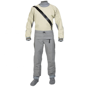 Overol de Trabajo para Hombre, Poliéster Resistente al Agua, Gris Beige, Manga Larga con Tirantes - Product Image 1