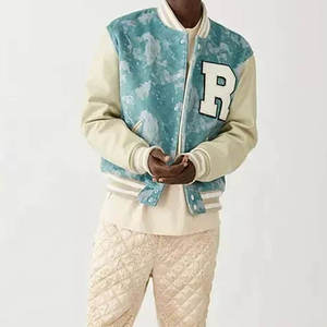 Veste universitaire personnalisée unisexe, style streetwear, fournisseur de marques privées - Product Image 2