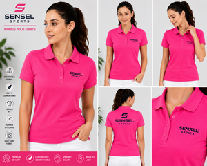 Polo pour femme sur mesure, décontracté, à prix abordable – Meilleur fournisseur de vêtements de golf pour femme – Vente chaude - Product Image 3
