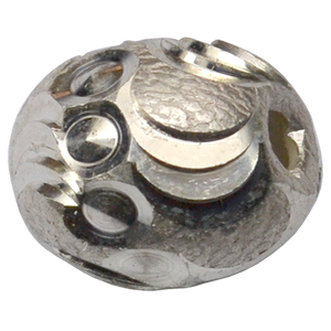 Sterling <b>Silver</b> 8mm Laser Cut <b>Beads</b> Laser Cut <b>Silver</b> <b>Beads</b> Laser Cut <b>Beads</b> 925 Sterling <b>Silver</b> Jewelry Findings & Components - Product Image 1