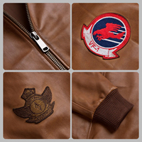 Chaqueta de Cuero de Alta Calidad, Impermeable, Cortavientos, Transpirable, para Verano e Invierno, Tallas Grandes, con Estampado de Algodón, Cierre Personalizado, para Actividades al Aire Libre