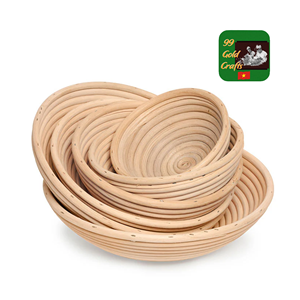 Cesta de fermentación de pan de caña de azúcar natural, tipo banneton, suministro directo de fábrica al por mayor de Vietnam - Product Image 6