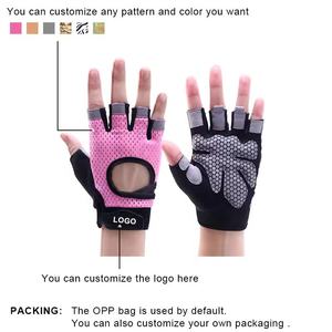 Unisex High Quality Leather Fitness <b>Gloves</b> for Gym Training Workout Exercise Weight Lifting Sports Carbon Fiber Style - Product Image 3