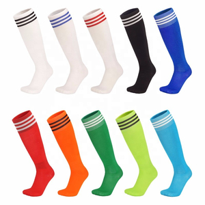 Men's Thigh High Sports Crew <b>Socks</b> Non-Slip Silicone Geometric Pattern Spandex/Nylon Soccer Sweat-Absorbent Knitted Spring - Product Image 4