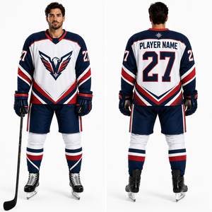 Uniforme de Hockey sobre Hielo para Equipos, Conjunto de Jersey, Pantalones y Calcetines, Etiqueta Privada, Pedido al por Mayor, OEM, ODM, Ropa Deportiva, Conjunto Completo - Product Image 5
