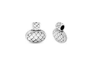 Colgante Ovalado de Cesta Tejida - Product Image 1