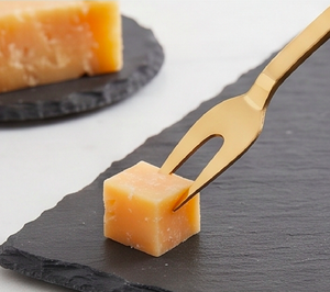 Golden <b>Cheese</b> <b>Knife</b> <b>Set</b> With Twisted Handles Durable Metal <b>Cheese</b> Tools Dishwasher Safe For Serving Use And Kitchen Use - Product Image 6