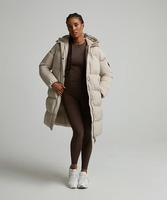 Blouson Bomber Unisexe Noir Hiver Col Montant Zippé Extérieur Écologique Respirant Logo Personnalisé sur le Devant 100% Patchwork