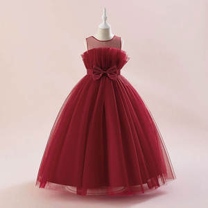 Vestidos de Princesa al por Mayor para Niñas, Vestido de Fiesta de Tul para Boda, Vestido de Dama de Honor con Flores 3D de Fábrica - Product Image 5