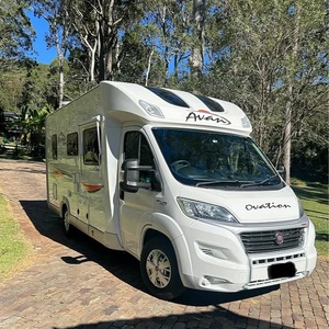 New Luxury Motorhome VAN 4X4 Wheel Drive 4-Person Off-Road Fiberglass Camper Van with Microwave Oven Bathroom Bed <b>TV</b> - Product Image 5