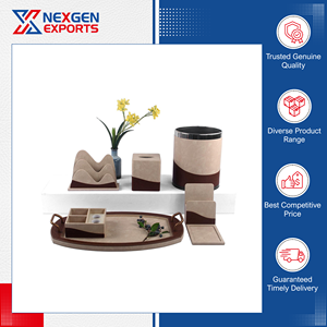 Nexgen exporte des accessoires de chambre d'hôtel en cuir PU imperméable, écologiques et de haute qualité, avec un design personnalisable et des prix compétitifs. - Product Image 4