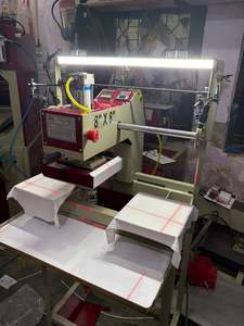 Máquina de Prensa de Calor Automática con Cilindro Neumático Industrial, Recipiente a Presión, Sistema de Presión Ajustable, 1 kW, 220V - Product Image 5