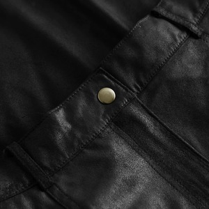 High Quality Women Genuine Leather Ankle-Length Custom Logo High Waist Bodycon Breathable <b>Winter</b> <b>Skirt</b> <b>Ladies</b> Fashion OEM - Product Image 2