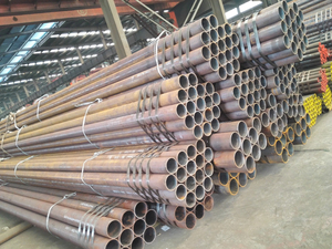 고강도 API 인증 ASTM 표준 <span class=keywords><strong>ERW</strong></span> 탄소강 파이프 석유 및 보일러 응용을 위한 중장비 내구성 구조 - Product Image 4