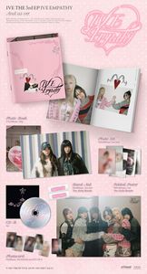 IVE THE 3rd EP IVE EMPATHY photobook album (Me ver. / You ver. / Et nous, version américaine. - Product Image 3