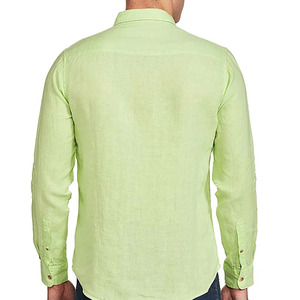 Camisa de Vestir Casual de Manga Larga con Botones para Hombre, Ecológica, Transpirable, Sin Arrugas, Tela Premium, Personalizable, Venta al Por Mayor de Fábrica - Product Image 5