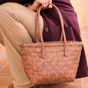 High Quality Women Handmade Waterproof Water Resistant Durable Material Open Closure Two Straps Private Label <b>Bags</b> - Product Image 2