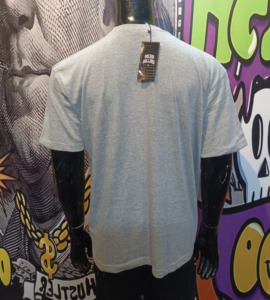 White Cotton <b>Men's</b> Oversized O-Neck Solid T-<b>Shirt</b> High Street Style Eco-Friendly Quick Dry Breathable Jersey - Product Image 3