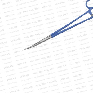 Pinzas Monopolares Aisladas Adson, Manuales, 7-1/4" (18.5cm), Curvas, Hemostáticas, para Coagulación, Cirugía Plástica de Senos y Cuello, Vaslcare - Product Image 4