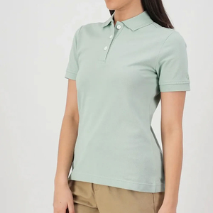 Camiseta Polo de Alta Calidad para Mujer, Fabricada en EE. UU., Ropa Deportiva de Algodón Suave, Proveedor al por Mayor - Product Image 3