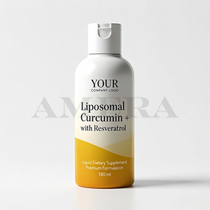 Liposomal Curcumin with Resveratrol Liquid Dietary <b>Supplement</b> OEM Private Label Manufacturer Bulk Supplier - Product Image 5