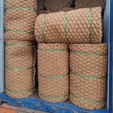 แผ่นรองพื้นใยมะพร้าว บลูโลตัสฟาร์ม รุ่นรักษ์โลก ขายดี |   เสื่อใยมะพร้าวธรรมชาติ 100% งานแฮนด์เมด ลายดิบ แหล่งกำเนิดเบน เทร ขนาด 2 ม. x - Product Image 4