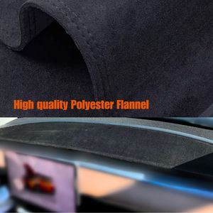 อุปกรณ์ตกแต่งภายในใหม่ที่บังแดดแผงหน้าปัดผ้าสักหลาดสำหรับ Tesla รุ่น3รุ่น Y - Product Image 3