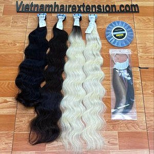 Extensiones de Cabello con Cinta Adhesiva, Cabello Remy Vietnamita Teñido, para Todos los Colores - Product Image 5