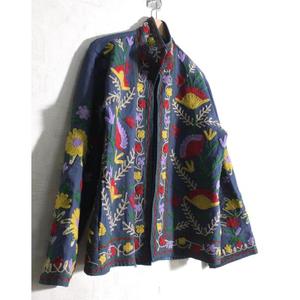Chaqueta Boho Suzani, Chaqueta Tribal Bordada a Mano, Chaqueta Vintage Colorida para Festival, para Mujer - Product Image 2