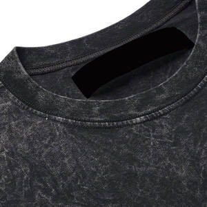 Camiseta de Diseño Nuevo Personalizada, 100% Algodón, Lisa, Casual, para Hombre, Lavada al Ácido, Precio Económico, en Venta, Ligera y de las Más Vendidas - Product Image 5