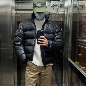 เสื้อแจ็คเก็ตพาร์กาบุผ้าฝ้ายหนานุ่มสำหรับผู้ชาย  รุ่นยอดนิยมสำหรับฤดูหนาว  รับผลิตแบบ OEM  เสื้อคลุมกันหนาวใส่สบายสำหรับผู้ชาย - Product Image 5