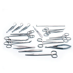 Kit de 18 Piezas de Instrumentos Quirúrgicos Veterinarios de Acero Inoxidable, Herramientas Quirúrgicas Manuales Reutilizables para Gatos - Product Image 3