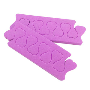Pink EVA <b>Toe</b> Separator Foam <b>Toe</b> <b>Spacers</b> Heart Shape for Manicure Pedicure Nail Art Salon Use - Product Image 2