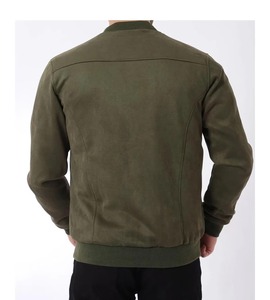 <b>Men's</b> Premium Goat <b>Suede</b> Bomber <b>Jacket</b> <b>Men's</b> Classic <b>Suede</b> Casual <b>Jacket</b> with Zipper <b>Men's</b> Vintage <b>Suede</b> <b>Jacket</b> Regular Fit - Product Image 6