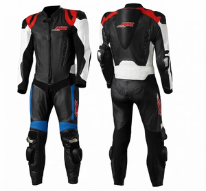 ชุดแข่งรถมอเตอร์ไซค์ Unisex Rawasaki Elite MotoCP แบบจั๊มสูท/ชุดหนังวัวแท้/หนังจิงโจ้พรีเมียม พร้อมแผ่นยืดหยุ่น - Product Image 1