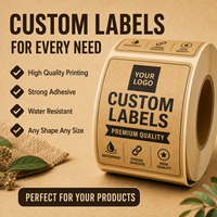 Étiquettes de produits, autocollants imperméables, étiquettes personnalisées autocollantes pour l'emballage des produits et les bouteilles
