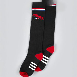 Calcetines de equitación hasta la rodilla para hombre y mujer, transpirables, cómodos, elásticos, duraderos, de alto rendimiento. - Product Image 5
