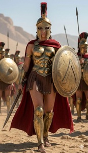 Ensemble d'armure spartiate grecque antique pour femmes – Costume de gladiateur en acier fait main – Tenue de guerrier médiéval Mohd - Product Image 2
