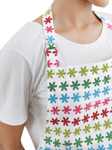 Tablier sans manches 100 % coton avec poches, tissé, personnalisable, écologique, durable, réutilisable, doux, pour usage quotidien, 2 poches, classique - Product Image 5