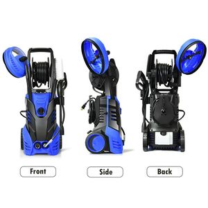 Nettoyeur haute pression électrique 3000 PSI avec 5 buses et enrouleur de tuyau, nettoyeur haute capacité efficace - Product Image 4