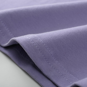 T-shirt Homme Léger 100% Coton Haute Qualité Coupe Slim Manches Courtes Respirant Séchage Rapide Col Ringer Vierge à l'Avant - Product Image 5